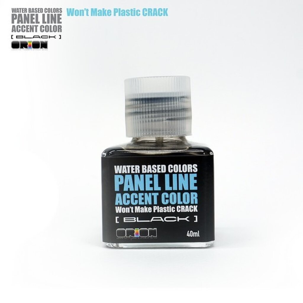 ORION Panel Line Water Based Colors (Black) 40 ml 8853100904318 (Tool)