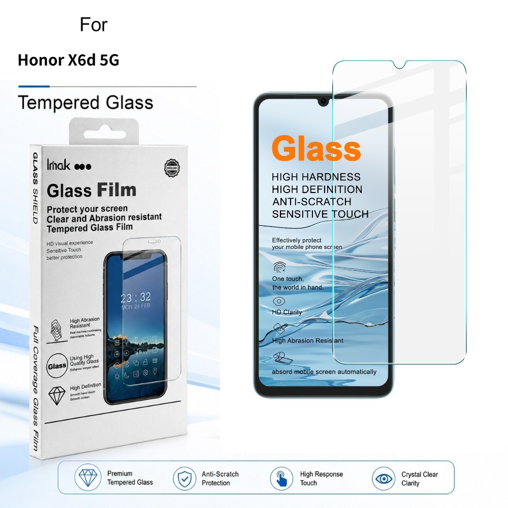 ฟิล์มกระจก สำหรับ Honor X6d X7d X8d X5c X6c X8c X9c X5b X6b X7b X8b Plus 4G 5G ฟิล์มกระจก FM0001