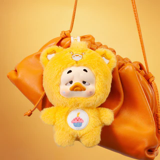 MORETHAN Arts&Toys Care Bears &UpsetDuck Heartful Moments Plush Keychain Blind Box（กด6ชิ้น=1box）