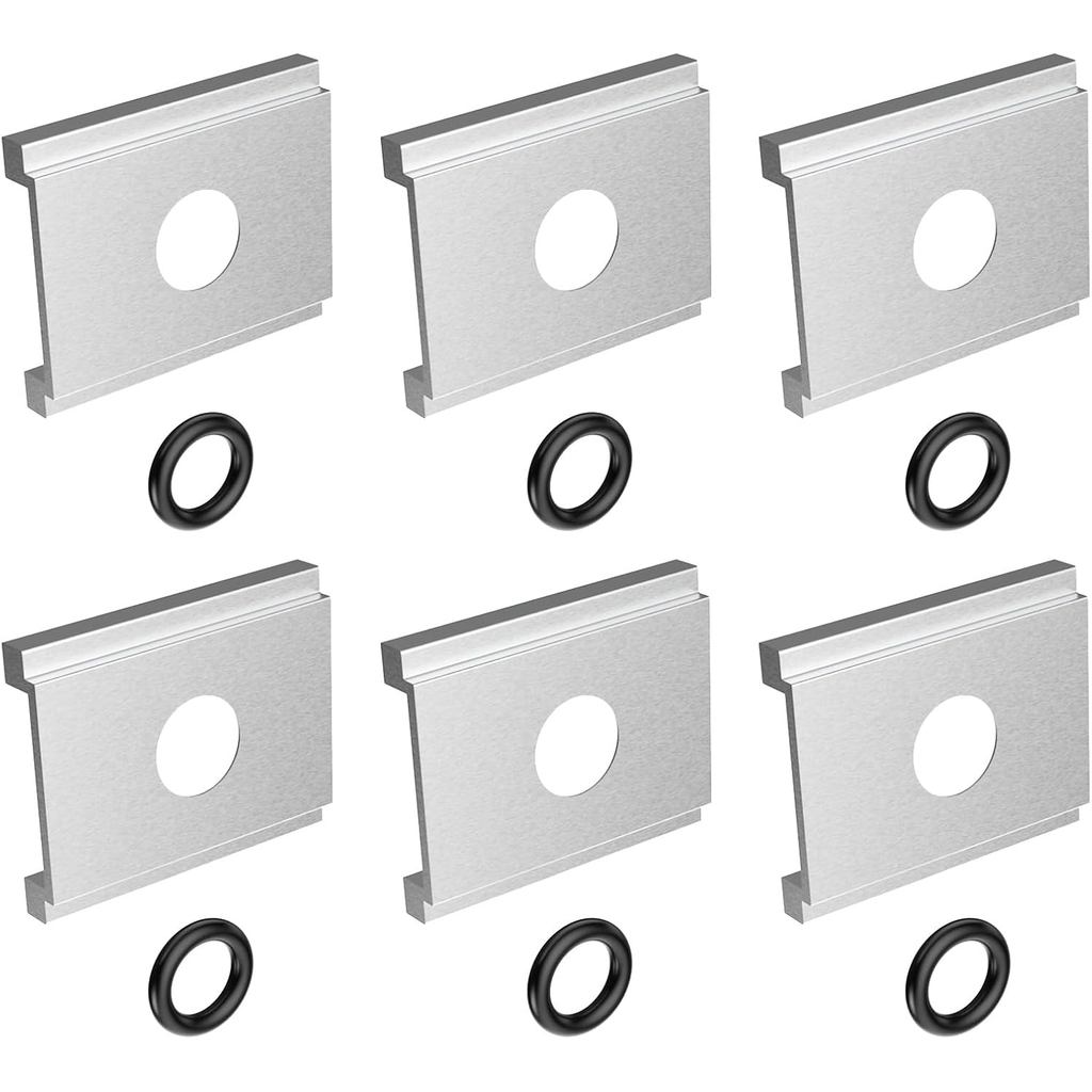 อะแดปเตอร์เรือคายัคอลูมิเนียมสําหรับ FeelFree UniTrack, Feel Free Kayak Track Adapter Plate, ใช้งานร