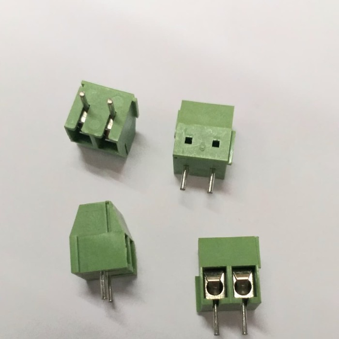 TERMINAL Block 2PIN 3.5MM GREEN Terminal Block 2 Pin [Elca]