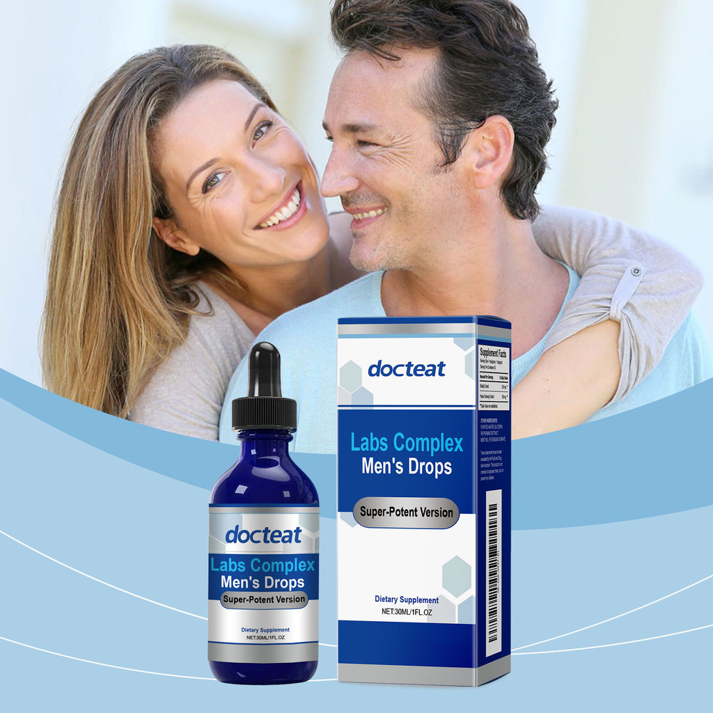 DOCTEAT Men Care Drops Mint Fresh Mouth Men Exudes Body Care Drops WJG