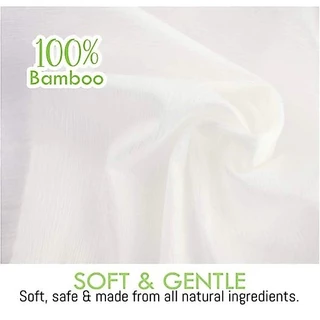BabyBua กระดาษเยื่อไผ่ 100 แผ่น Nappy liners กระดาษออร์แกนิค กระดาษกรองอุจจาระ เหนียวนุ่ม ทำจากเยื่อไผ่ 100%