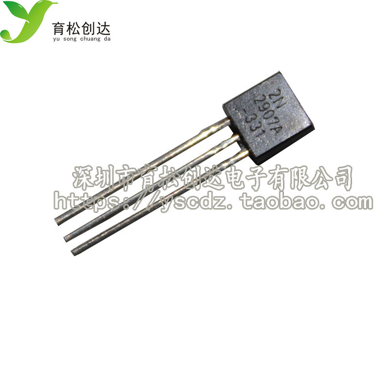 Triode 2N2907A 2N2907 0.8A/60V PNP TO-92 50 ชิ้น