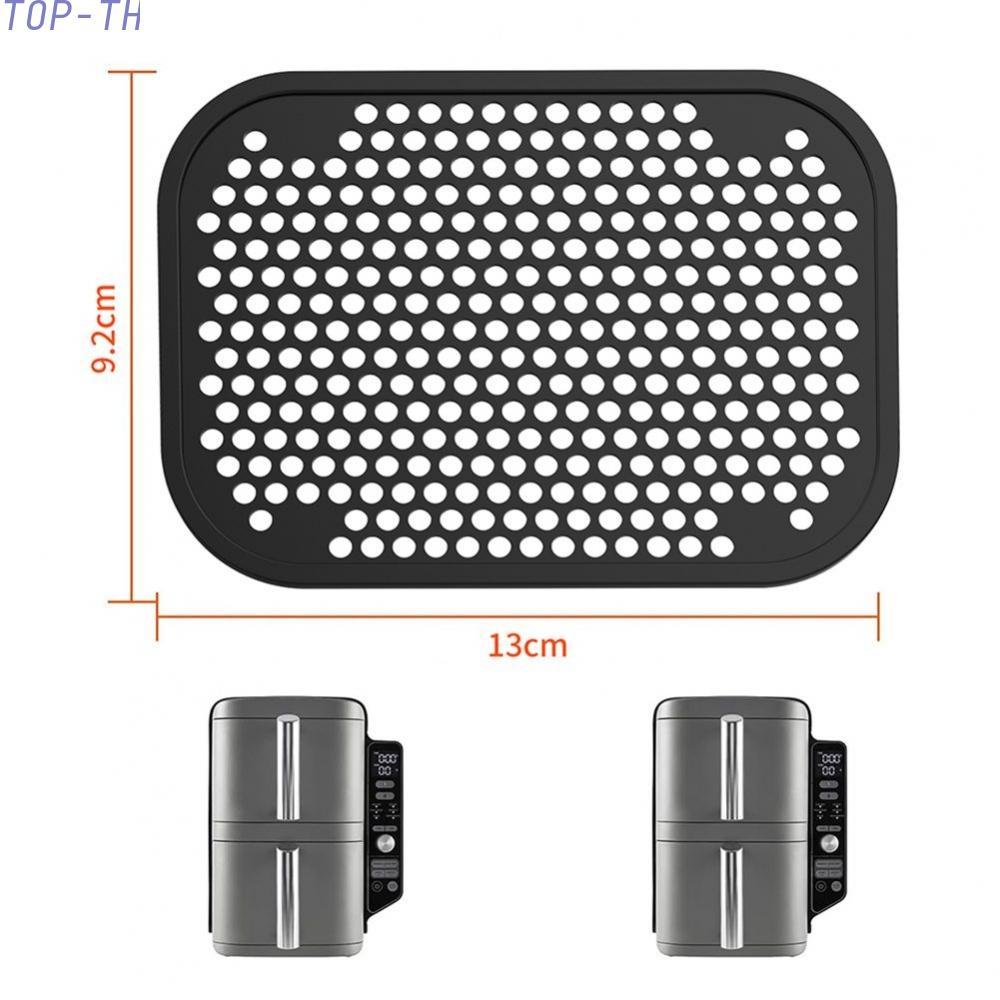 2 Pieces Silicone Splash Guards Black for NJ SL400 Hot Air Fryer Accessories