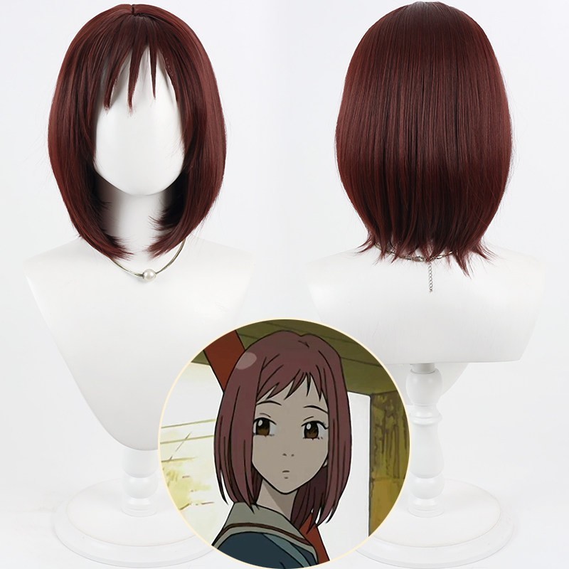 Anime FLCL Mamimi Samejima Cosplay Wig Simulated Scalp Heat Resistant Fiber Cos Hair