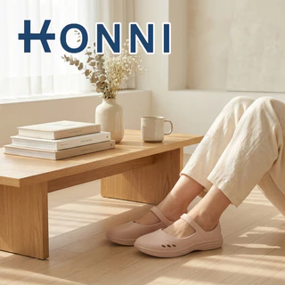 KONNI รองเท้าแมรี่เจน ฟีลบัลเล่ต์บัลใจ ใส่สบายานิ่ม EVA รองเท้าใส่ในบ้าน รองเท้าแตะหัวโตผู้หญิง