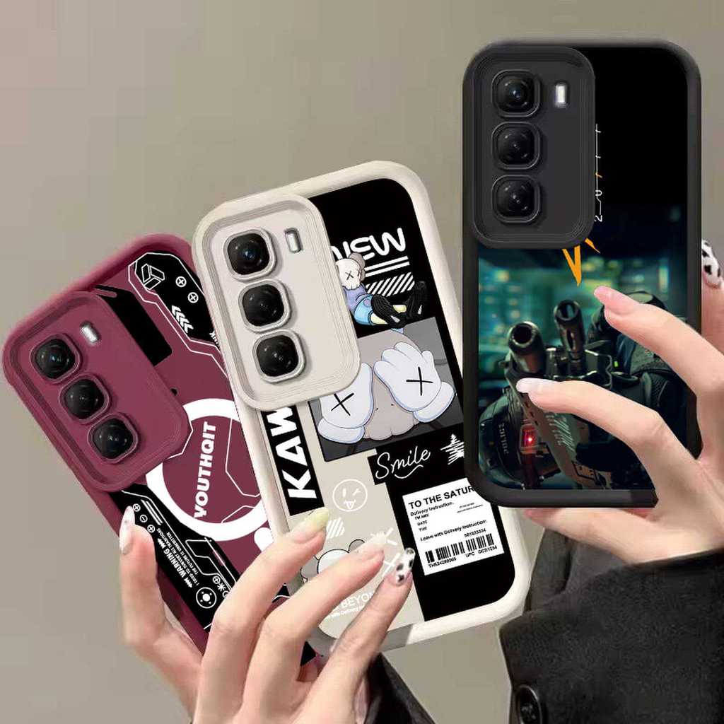 เหมาะสําหรับ infinix Hot 70 60 60i 4G 5G+ เคสโทรศัพท์ infinix Hot 60 Pro Plus 4G ทนทานและป้องกันการต