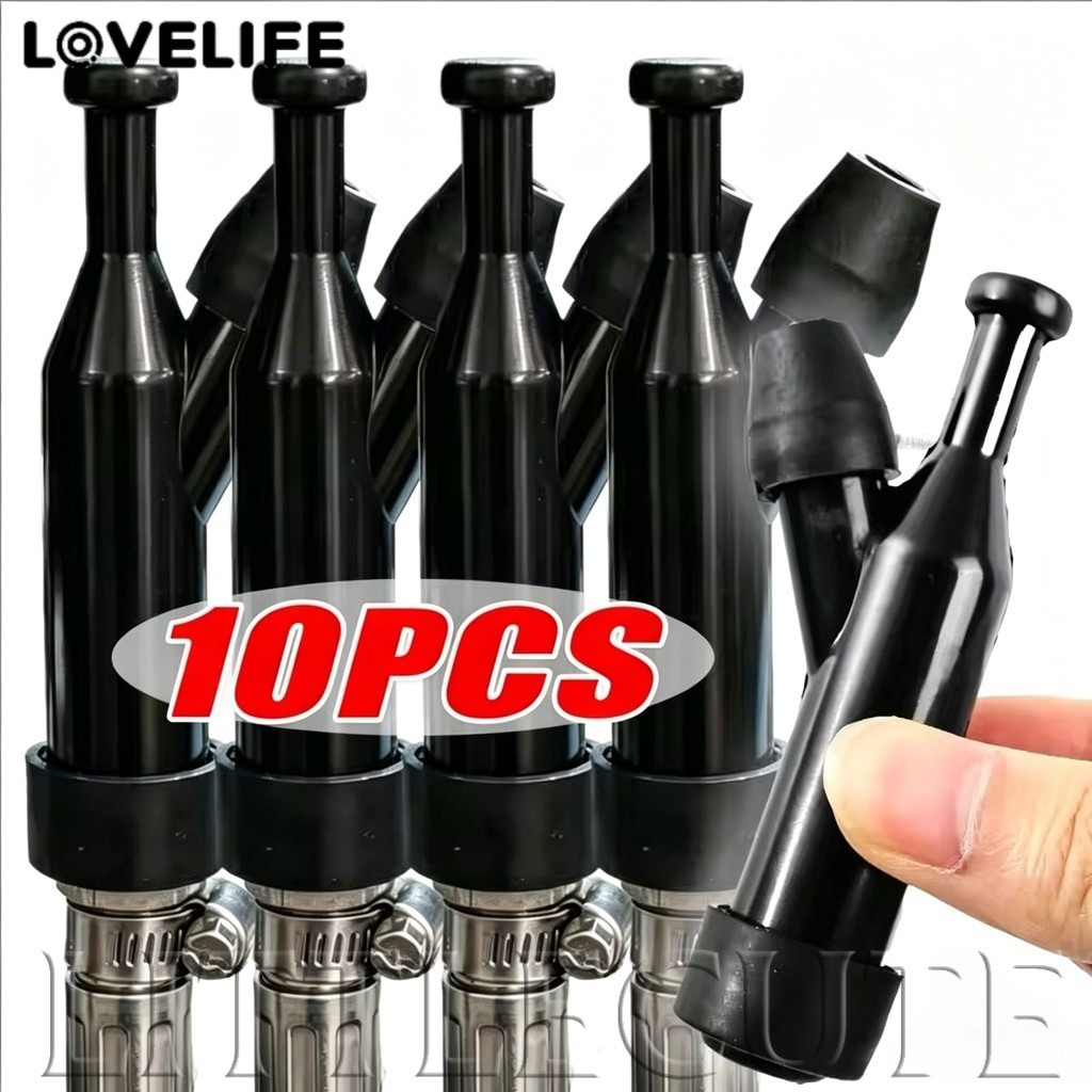 [AUTO&3C] 2/5/10PCS - หัวเทียนฉนวนกันความร้อนทนความร้อนสําหรับ 168F/170F/188F/190F/192F เครื่องกําเนิดไฟฟ้าเครื่องยนต์ยางบูตอะไหล่อุปกรณ์/ราคาดี