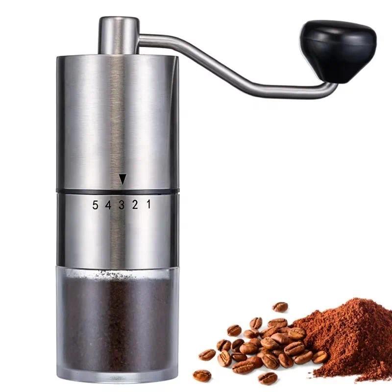 1 PCS Cheap Home Office Travel Portable Hand Coffee Grinder with manual coarseness Settings User-fri