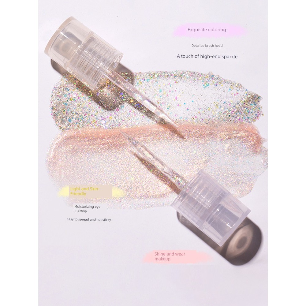 พาเลทตา sivanna พาเลทตา 4u2 พาเลทตา odbo FLORTTE Pearl Glitter Lying Silkworm Liquid Eyeshadow