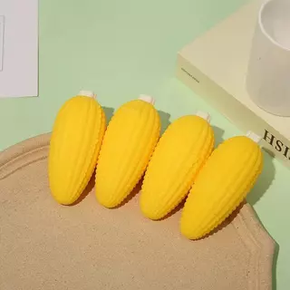 สินค้าใหม่! ของเล่นบีบสกุชชี่ รูปข้าวโพด Squishy Corn Toy บรรเทาความเครียด
