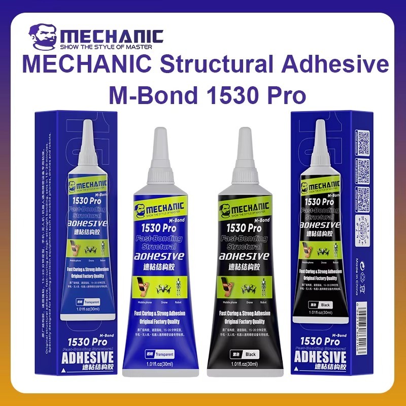 MECHANIC M-Bondad 1530 Pro 30ML Quick-Bond กาวโครงสร้างโทรศัพท์มือถือ,Drone,Robot,Precision อุปกรณ์ซ่อมเครื่องมือ