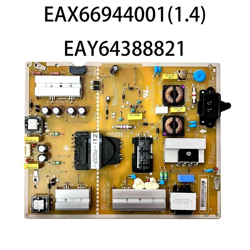 บอร์ดไฟทีวีของแท้ EAX66944001(1.4) เอย์64388821 LGP55LIU-16CH ทํางานปกติและเป็นสําหรับอะไหล่ 55UH603