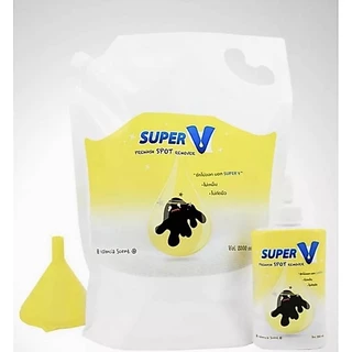 Super V Remover 2000 ml น้ำยาขจัดคราบฝังลึกบนเสื้อผ้า คราบเหลือง คราบรักแร้ โรลออน คราบเลือด ขีดปากกา