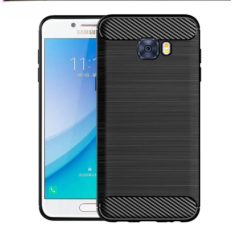 CASE SAMSUNG C5 PRO / C7 PRO / J5 PRO 2017 / J7 PRO 2017 / J7 PLUS / J7 2016 / J710 Case Rugged Carb