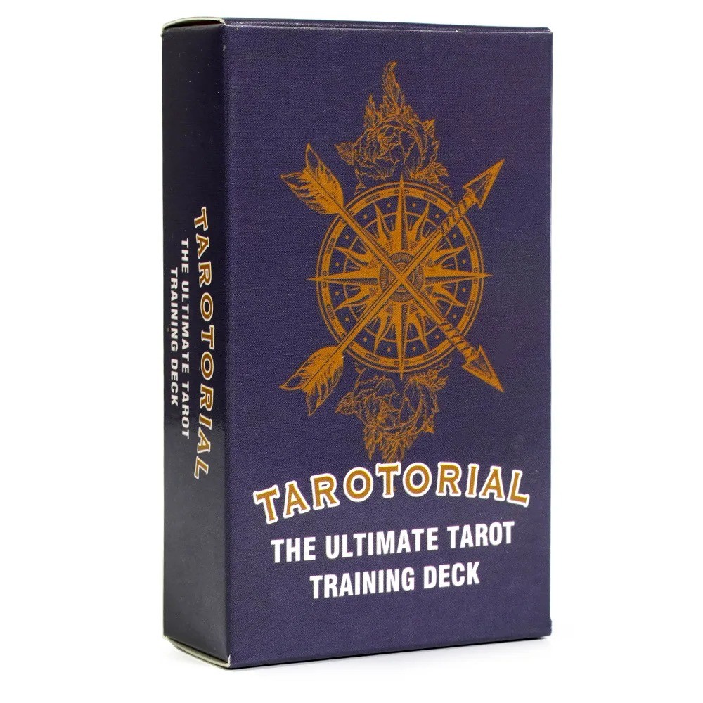 The Ultimate Tarot Training Deck การ์ดออราเคิล78 ชิ้นพร้อมคําสําคัญความหมาย