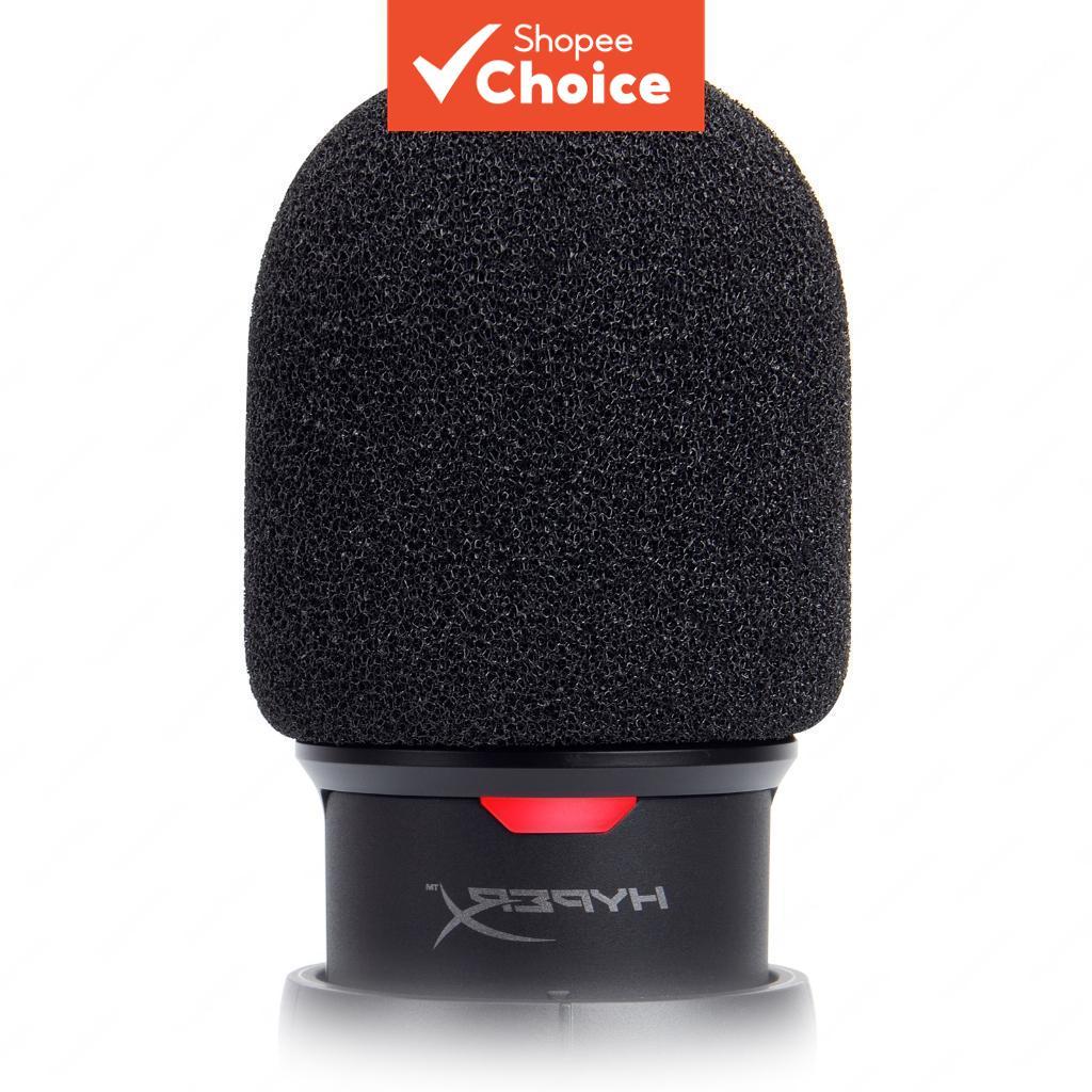 HyperX SoloCast อุปกรณ์กันลมไมโครโฟน - สําหรับไมโครโฟน SoloCast | ลดเสียงรบกวนระดับมืออาชีพ
