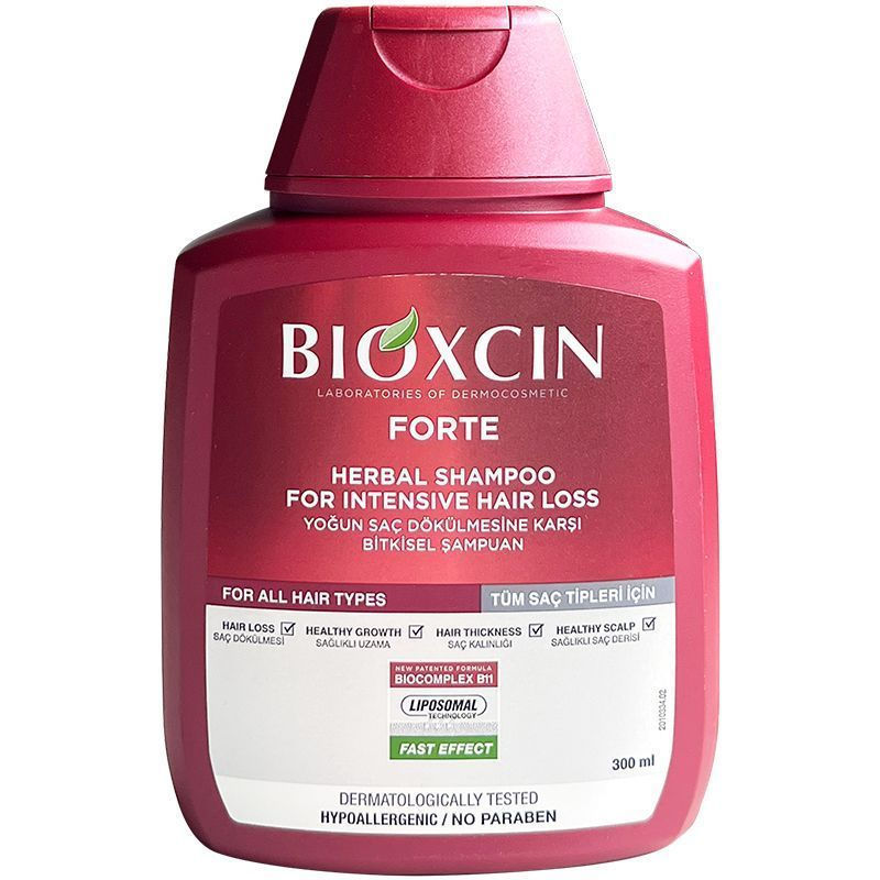 ขายร้อน BIOXCIN แชมพู แชมพู แชมพู Original ขวดเล็กแบบพกพา 300ml
