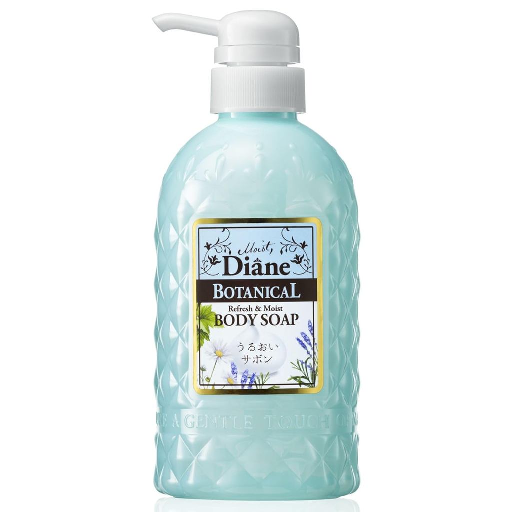 Moist Diane Hydrating & Moisturuizing Body Soap, Japan Body Gel for Kids, Women, Men w/ Dry & Sensit