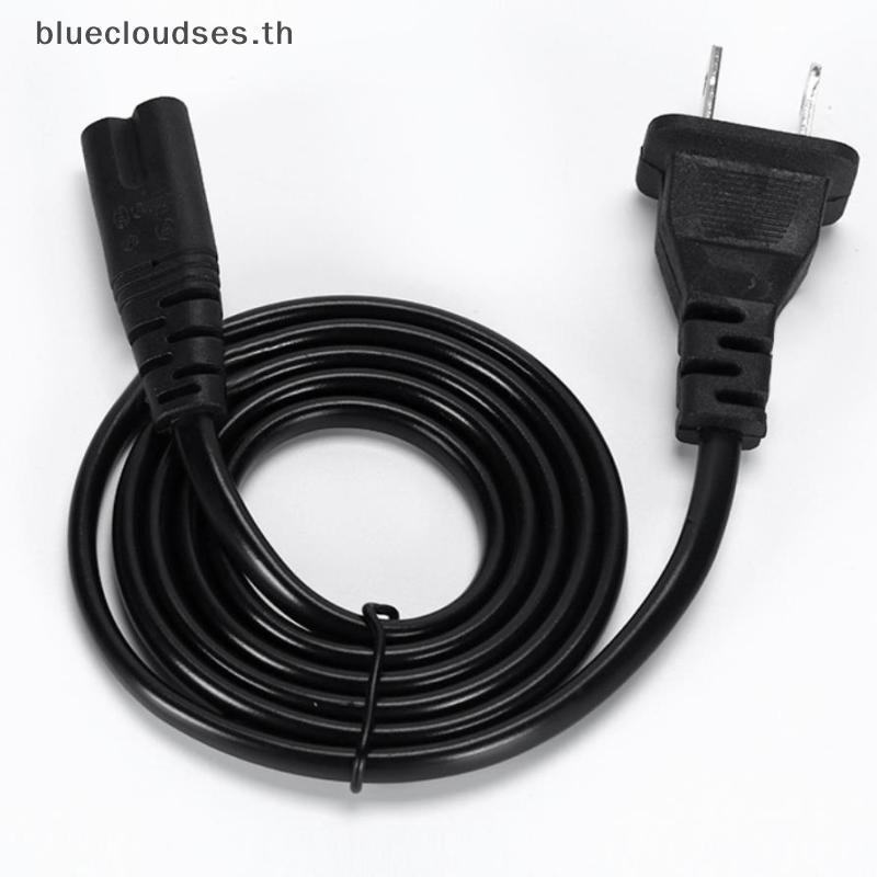 US Plug สายไฟ 2pin สําหรับรูป 8patible อุปกรณ์ 2 Prong สายไฟสําหรับแล็ปท็อป Charger วิทยุทีวีลําโพง