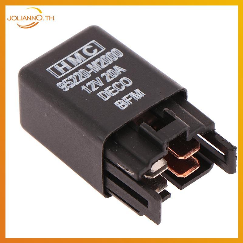Joliann0 1 PCS 95220-M2000 12V 40A Universal ใหม่รถ RELAY Universal Flasher 12V 4PIN 40A th