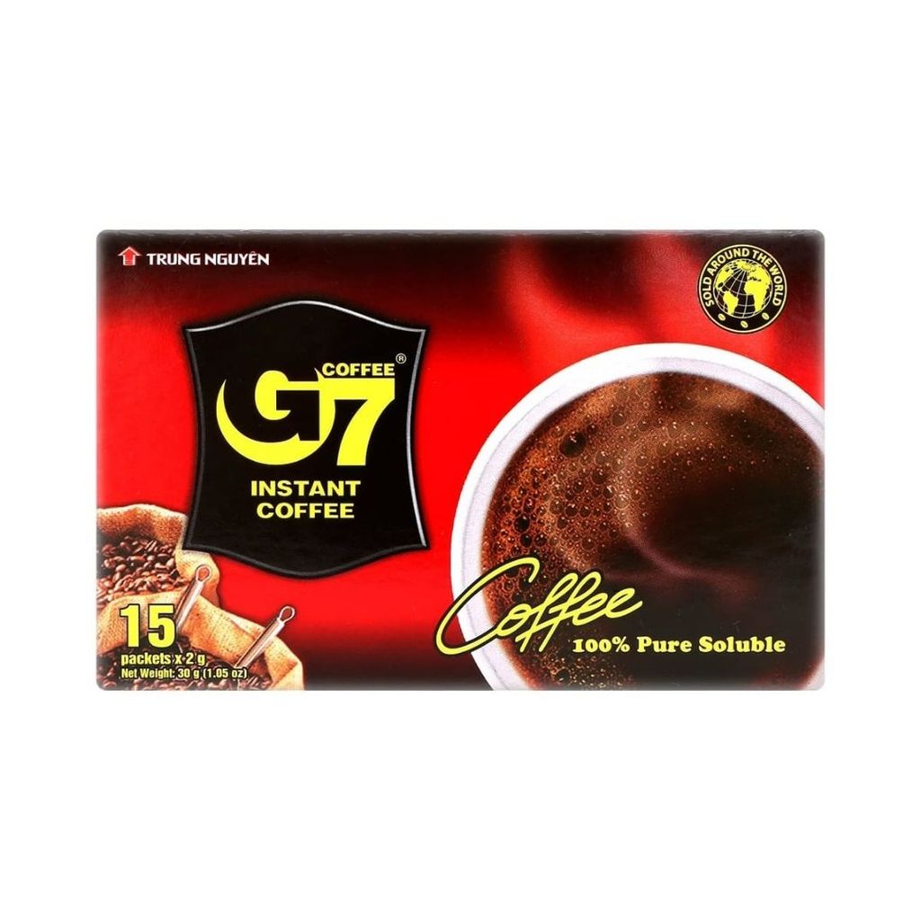 คอฟฟี่จีเซเว่น กาแฟดำ Coffee G7 Black Coffee 30g.