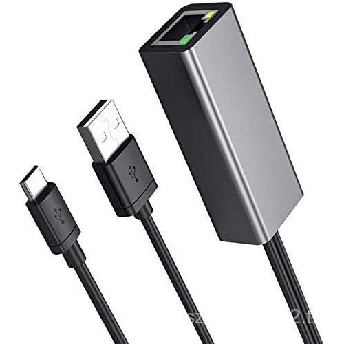 Fire TV Stick Ethernet Adapter,Ethernet Adapter สําหรับ Fire Stick และ Chromecast, Chromecast Ultra 