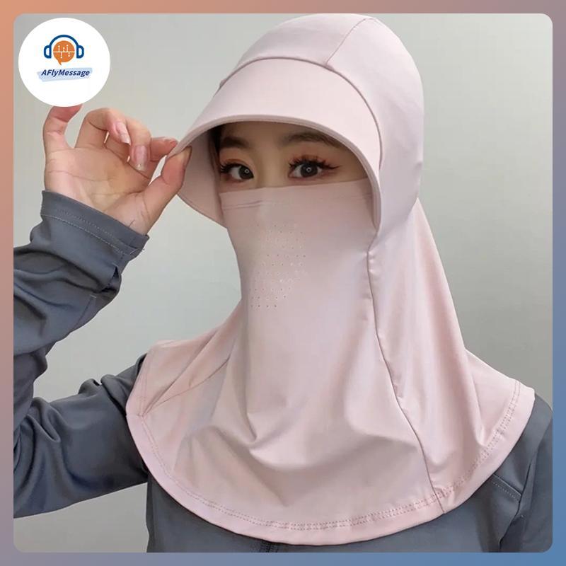AFl ผู้ชายผู้หญิง Face Mask Sun/UV Protection Breathable คอยาวสําหรับขี่จักรยานรถจักรยานยนต์ TH
