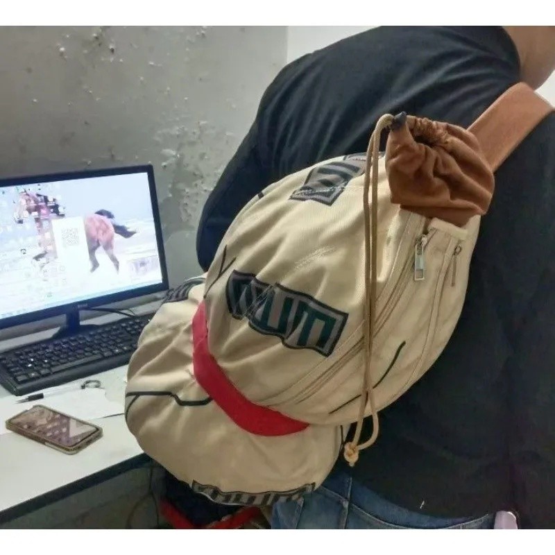Hot Anime Gaara Gourd กระเป๋าเป้สะพายหลังผ้าใบกีฬา Rucksack คอสเพลย์ Prop กระเป๋า Casual Daily Schoo