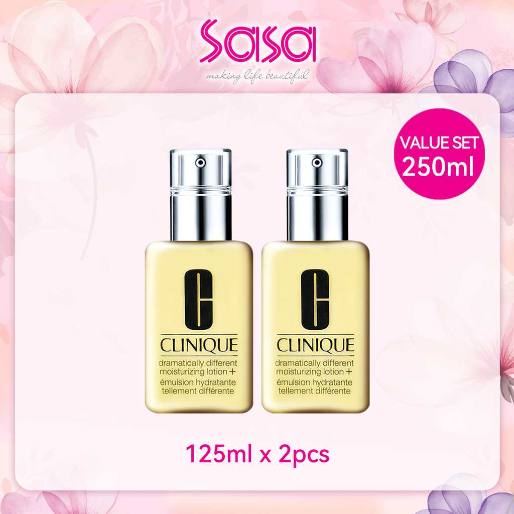 CLINIQUE Dramatically Different Moisturizing Lotion+ Value Set (125ml x 2pcs)