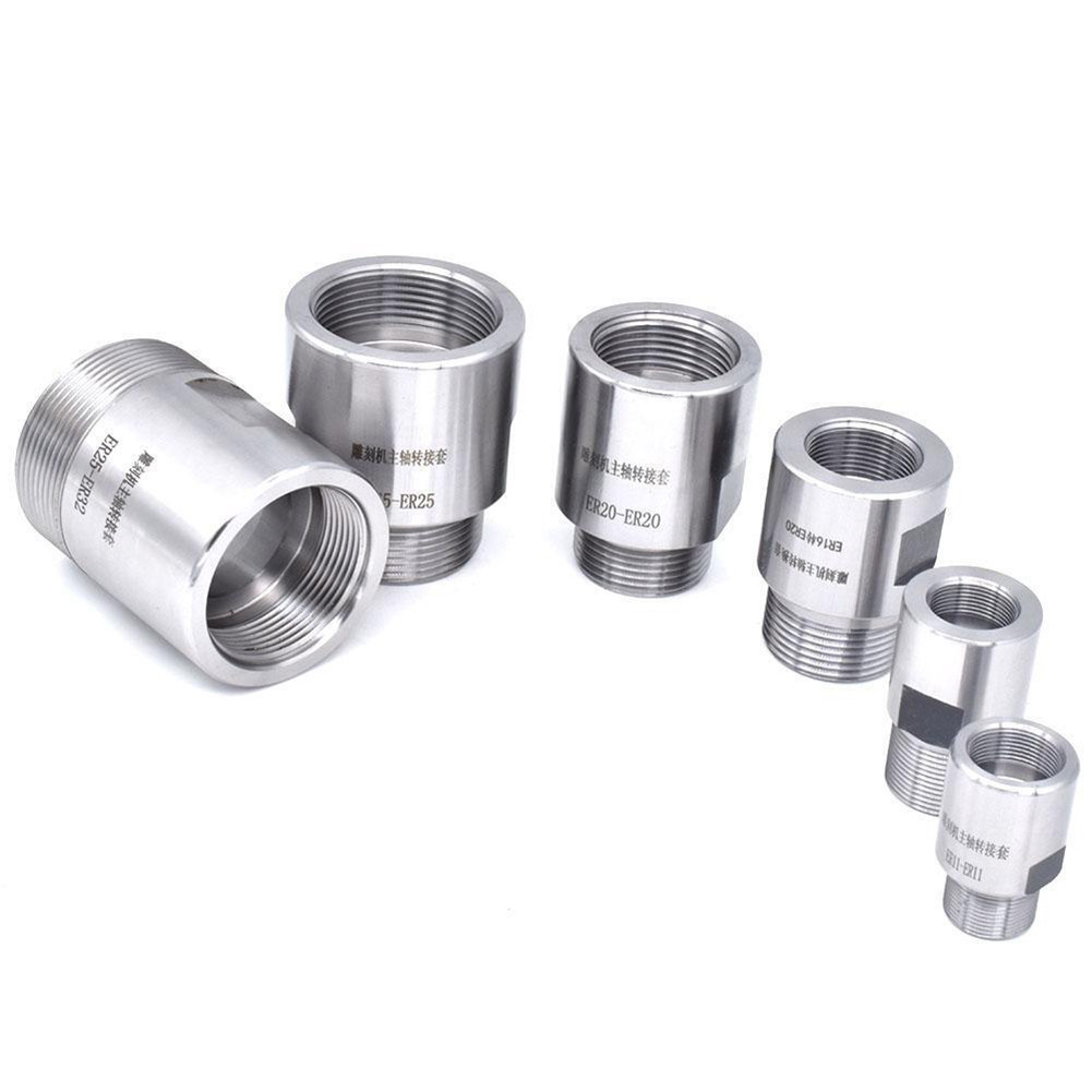 [ในสต็อก] อะแดปเตอร์ด้าย Er11 Er16 Er20 Er25 Er32 Collet Spindle Chuck สําหรับโรเตอร์มอเตอร์