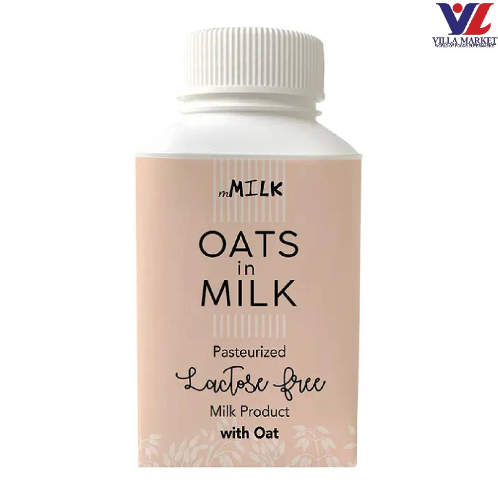 M Milk Oat In Milk Lactose Free 430G. เอ็มมิลค์ ผสมโอ๊ต แลคโตสฟรี 430