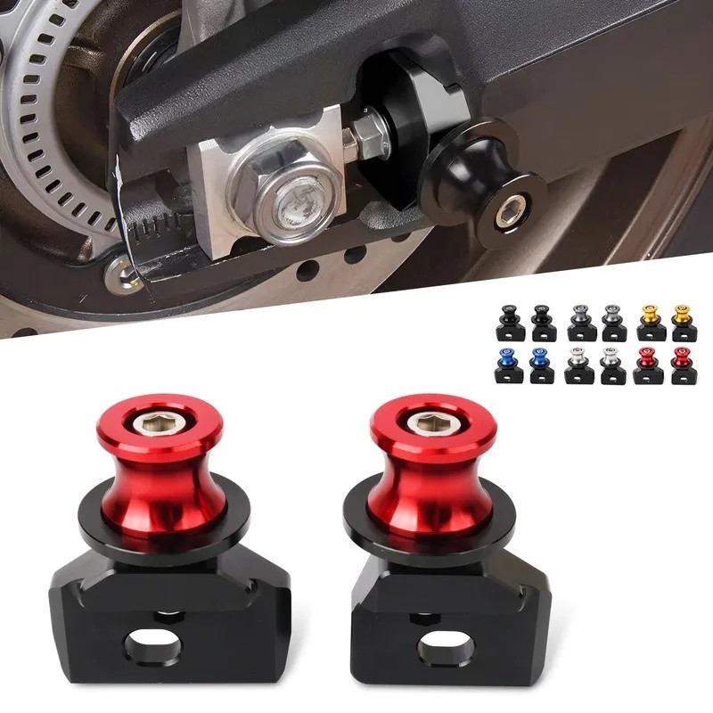 รถจักรยานยนต์ Swingarm Spools Slider โซ่ปรับกรอบสําหรับ CB650R CBR650R CB650F CBR650F CBR 650R 650F 
