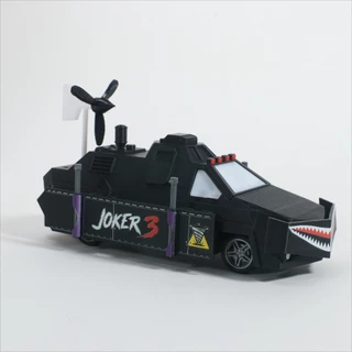 TIV2 Storm Intercept รถ Building Block DIY รุ่น 3D พิมพ์ Dorothy Storm Chaser รถจอแสดงผลเครื่องประดับ
