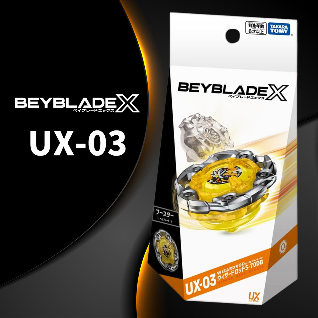 BEYBLADE X UX-03 Booster Wizard Rod 5-70DB (TAKARA TOMY)