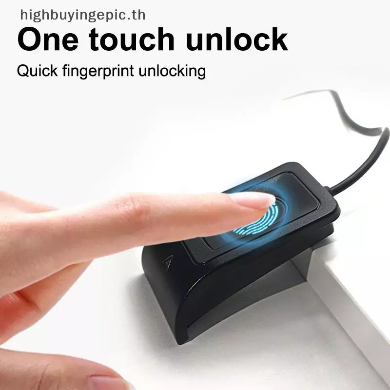 HETH สําหรับ Windows 10 11 USB เครื่องอ่านลายนิ้วมือลายนิ้วมือ Biometric ลายนิ้วมือ Login Windows รหัสผ่านฟรี Operation HETH thumbnail 6
