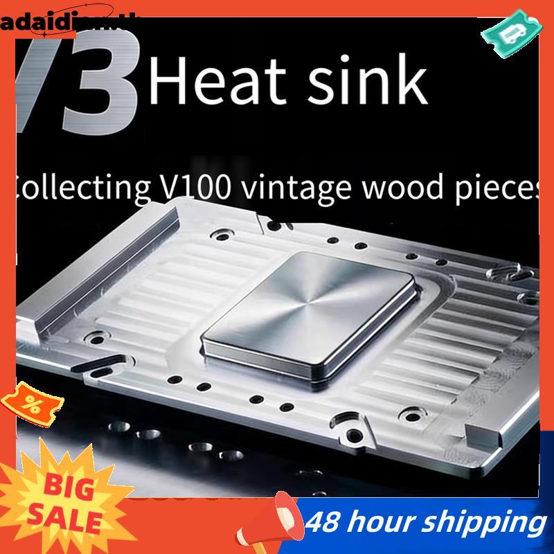 V100 SXM2 กราฟิกการ์ดฮีทซิงค์ V100 SXM2 กราฟิกการ์ด Vapor Chamber ฮีทซิงค์แผ่นความร้อน Cooling Adapt