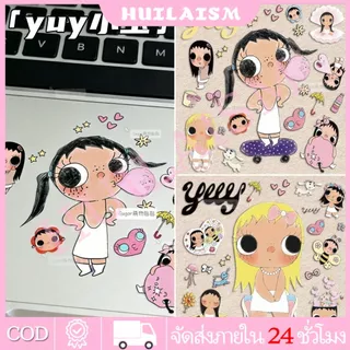 💥พร้อมส่ง💥 สติกเกอร์ INS สำหรับสาวๆ ธีมอาหาร/สัตว์/Y2K 50 แบบ กันน้ำได้ เหมาะสำหรับเคสแท็บเล็ต/เคสแล็ปท็อป/เคสโทรศัพท์