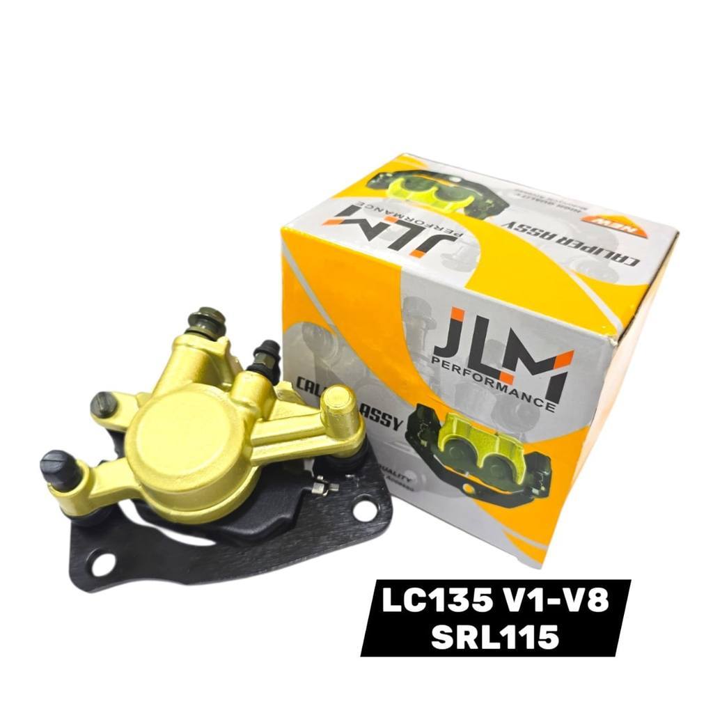 JLM GOLD LC135 V1 - V8 135LC 4 SPEE SRL115 SRL115 FI EGOS EGOLC EGOS FI ด้านหน้า CALIPER ASSY KELIPE