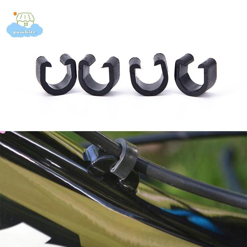 [LI] 30 ชิ้นจักรยาน C-Clips Bule Cable Guides สายเบรค Housing BMX Road Mountain Bike Mountain Bike M