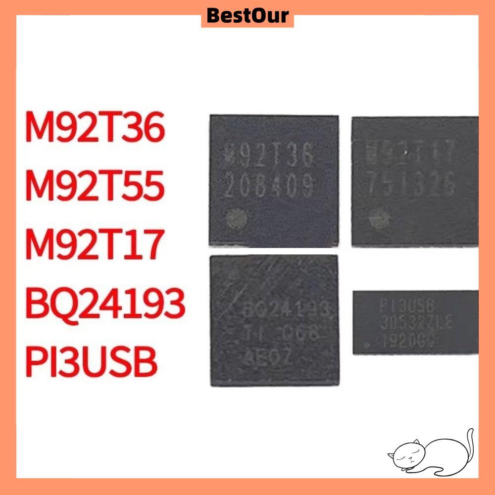 BESTOUR ชาร์จการจัดการชิป,พื้นผิว Mount Solder ติดตั้งเมนบอร์ดชิป, M92T36 P13USB BQ24193 M92T17 ส่วน