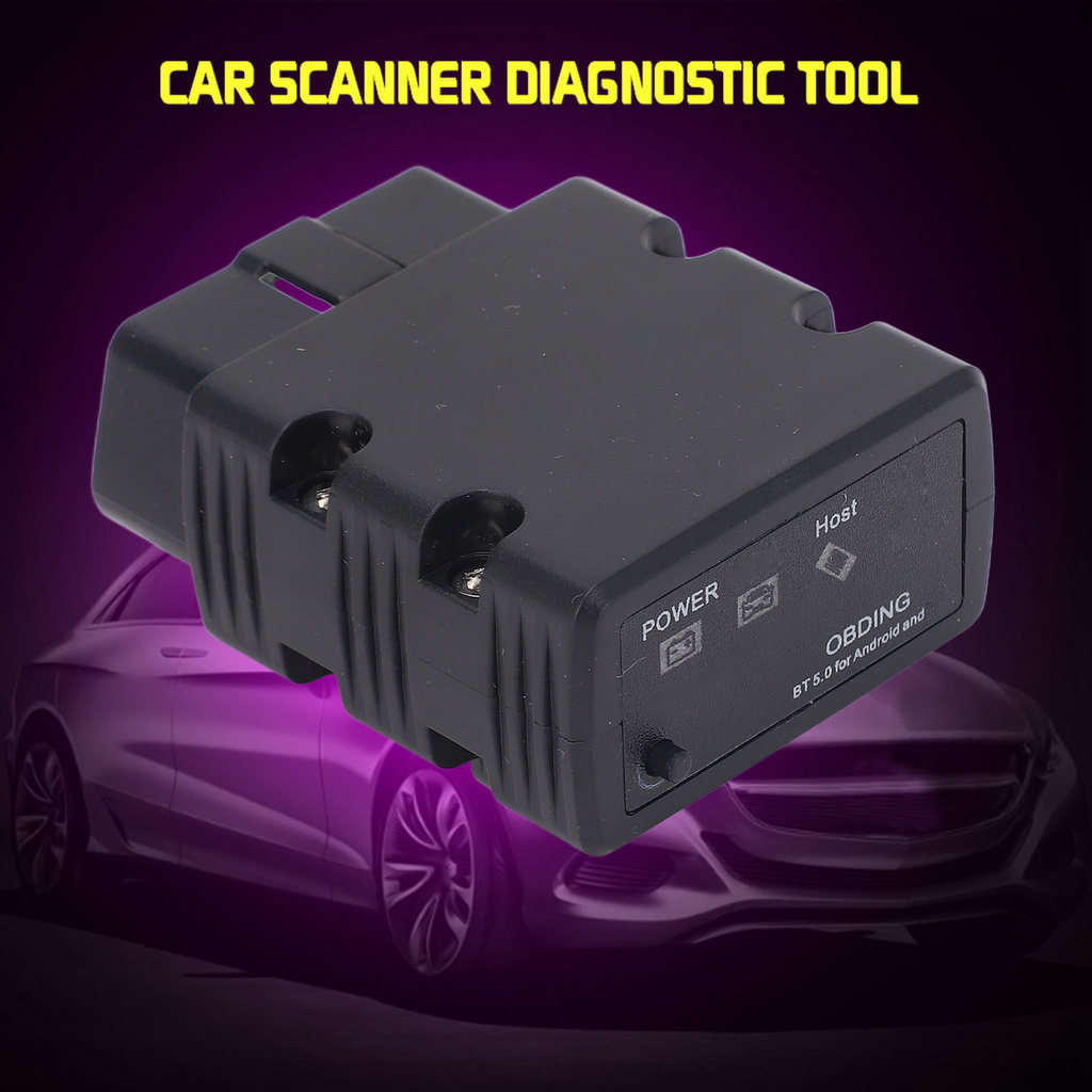 KW902 OBDII เครื่องสแกนเนอร์รถยนต์เครื่องมือวินิจฉัยการตรวจจับความผิดพลาดบลูทูธ 5.0 สําหรับ Android 