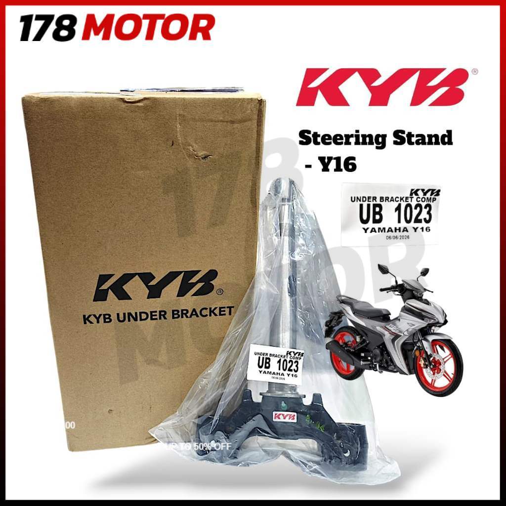 KYB KAYABA Y16 Y16ZR V1 V2 ABS BU1020 ขาตั้งบัดกรีสําหรับK T BATANG T STEERING STEM Y15 LCV8
