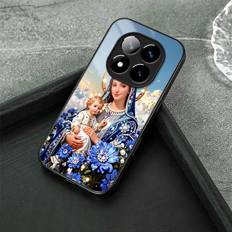 Virgin Mary 02 เคสโทรศัพท์สําหรับ Xiaomi Redmi หมายเหตุ 11 12 13 14 15 Poco X5 X6 X7 X8 Pro 14T 15T 