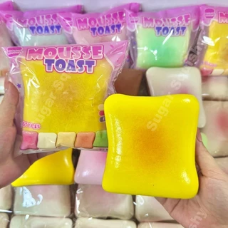 Sugar squishy มูสขนมปังหนึบ หลากสี หนึบหนุบ สโสว์ มีให้เลือก6สี