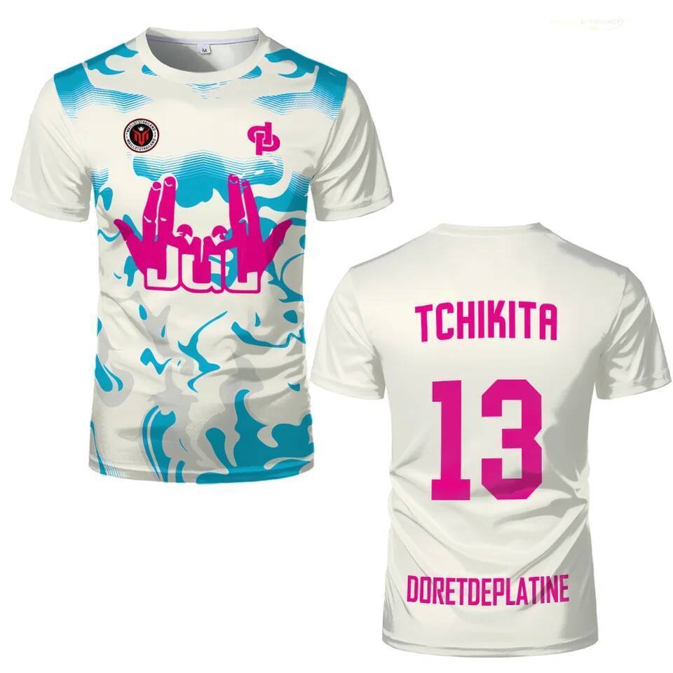 3D Printed Sports Quick-Dry Breathable Men Tshirt 90 Minutes Mm9 Jul Football Jersey Racing Team Uni