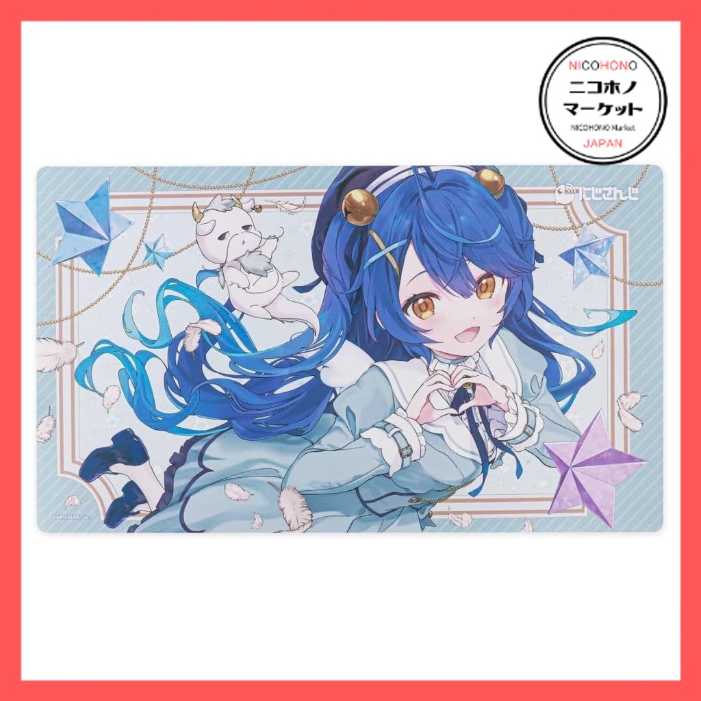 Direct From Japan！　Large rubber mat Amamiya Kokoro Nijisanji [Rubber mat goods]　NIcoHONo