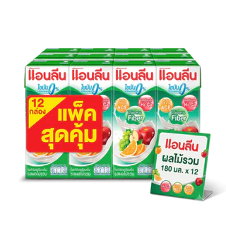 [3แพ็ค12กล่อง] Anlene Actifit แอนลีน แอคติฟิต นมยูเอชทีไขมันต่ำ มีหลายรสชาติให้เลือก