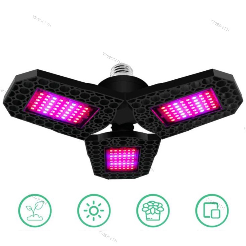 LED Phyto โคมไฟ E27 108 126 144 LDE เต็มสเปกตรัม Grow Light หลอดไฟ AC 100-265V สําหรับดอกไม้ในร่ม Gr